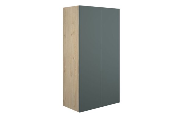 Nevada 600mm Standard 2 Door Storage Unit - Matt Green (Oak Cab)