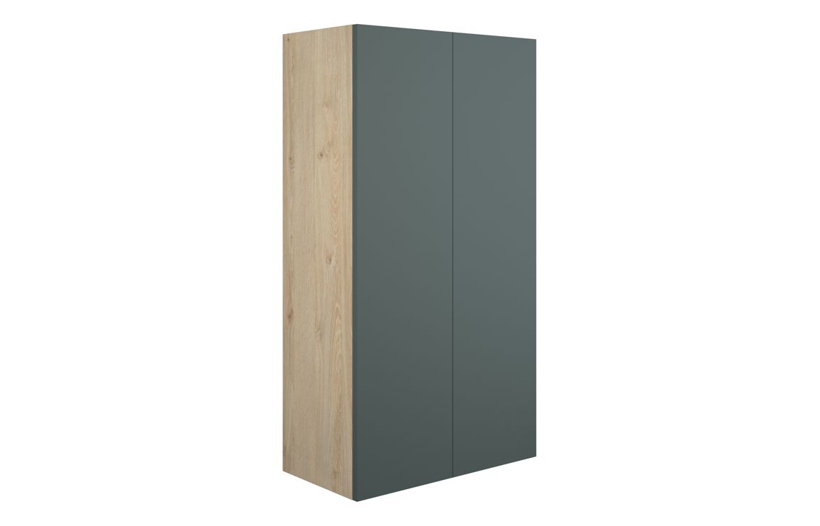 Nevada 600mm Standard 2 Door Storage Unit - Matt Green (Oak Cab)