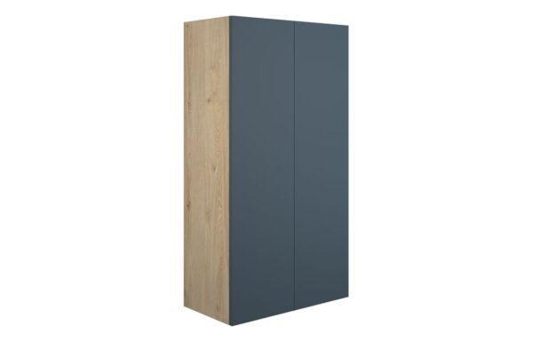 Nevada 600mm Standard 2 Door Storage Unit - Matt Arley Blue (Oak Cab)
