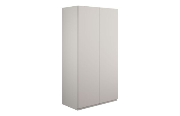 Kentucky 600mm Standard 2 Door Storage Unit - Matt Dove Grey (Grey Cab)
