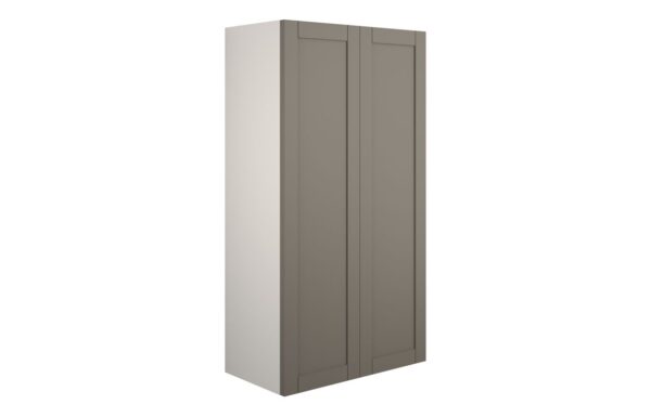 Arizona 600mm Standard 2 Door Storage Unit - Matt Stone (Grey Cab)