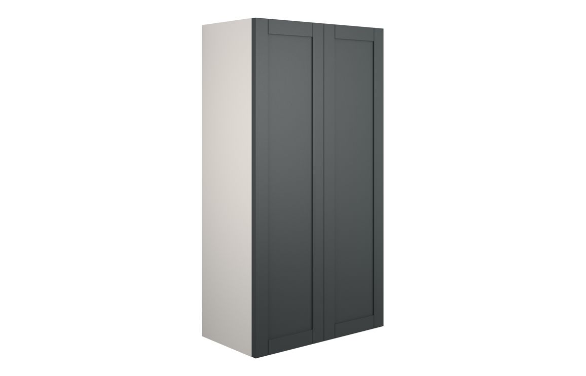 Arizona 600mm Standard 2 Door Storage Unit - Matt Graphite Grey (Grey Cab)