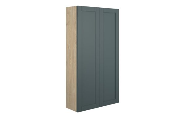 Arizona 600mm Slim 2 Door Storage Unit - Matt Green Camo (Oak Cab)