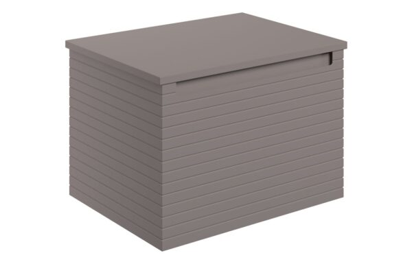 Wyoming 610mm Wall Hung 1 Drawer Basin Unit & Worktop - Matt Taupe