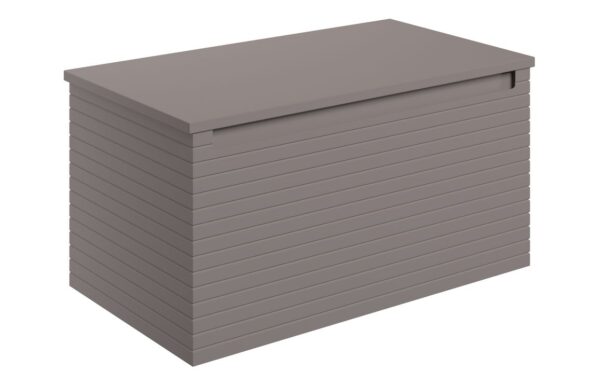 Wyoming 810mm Wall Hung 1 Drawer Basin Unit & Worktop - Matt Taupe