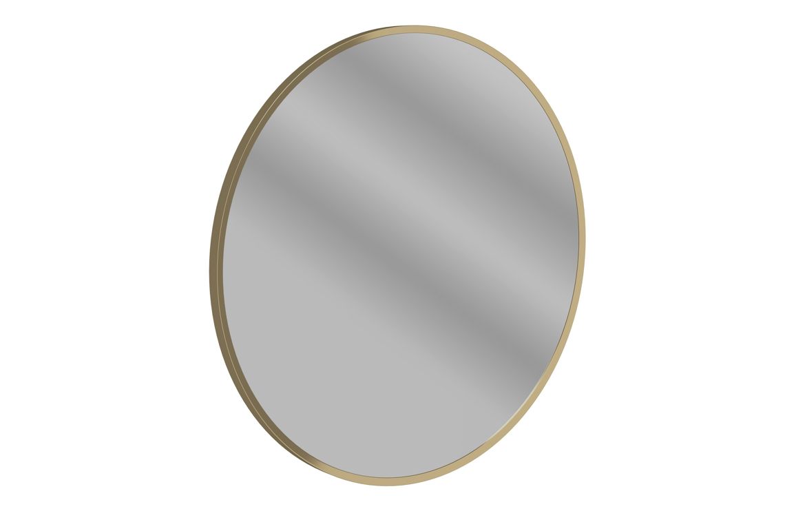 Dyce 500mm Round Mirror - Brushed Bronze