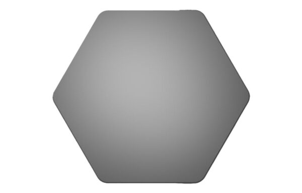 Earlston 500x441mm Hexagonal Mirror