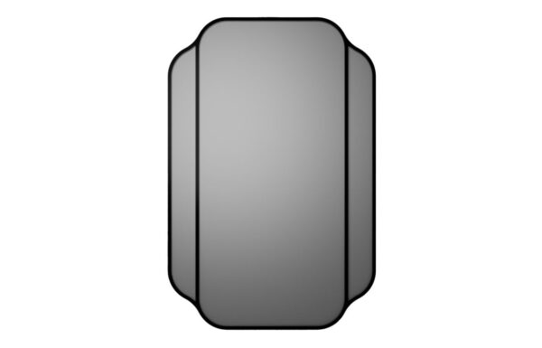 Roxburgh 600x900mm Rectangle Mirror - Black