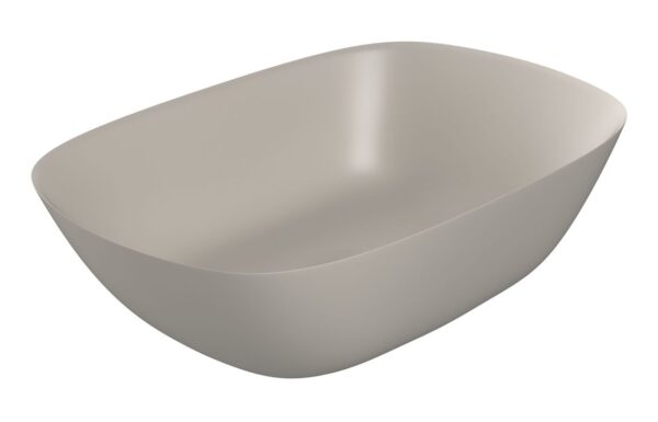 Mhor 460x320mm Resin Washbowl - Latte