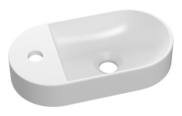 Beag 380x200mm Mini Resin Washbowl - White