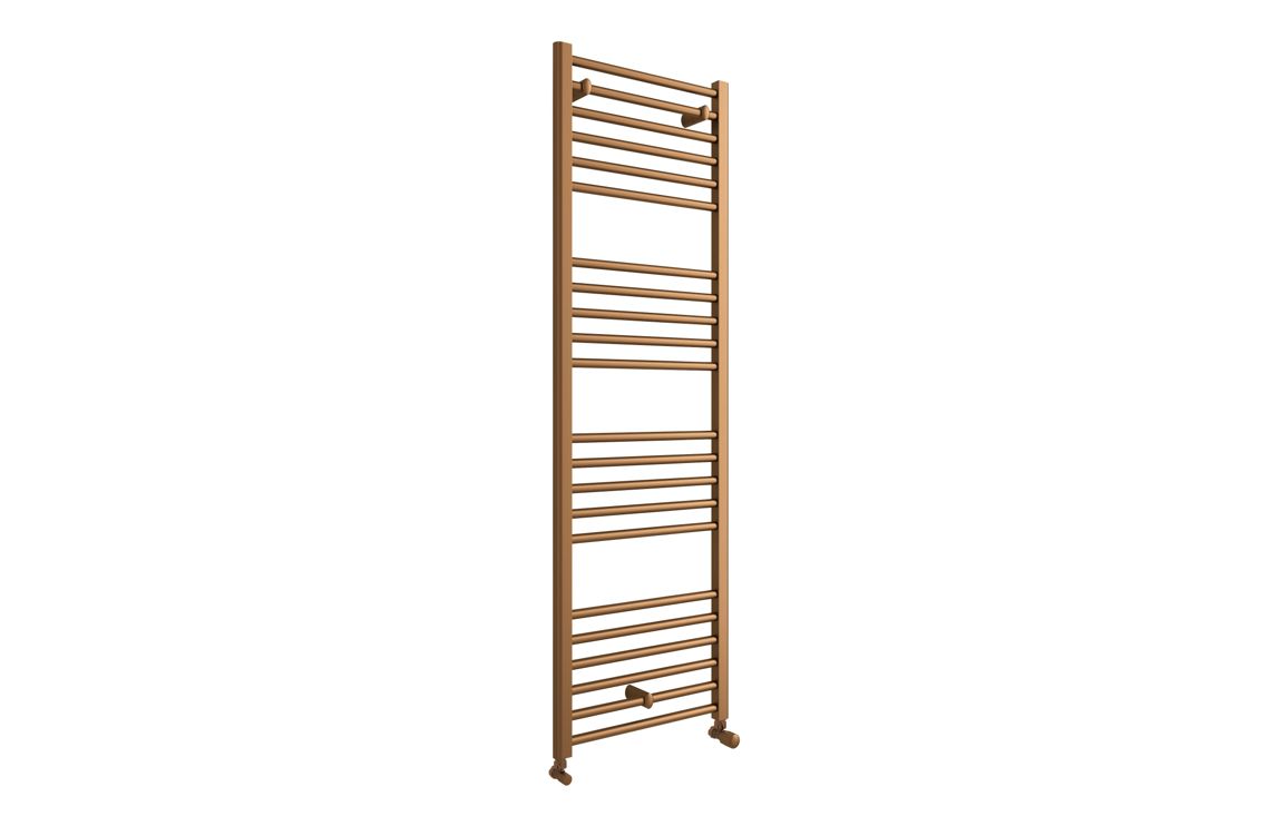 Rain Straight 30mm Ladder Radiator (500x1600x30mm) - Brushed Bronze