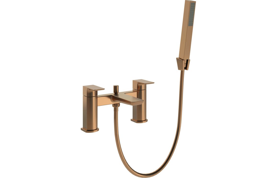 Kagera Bath/Shower Mixer - Brushed Bronze