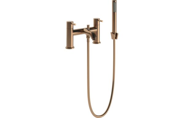 Tortum Bath/Shower Mixer & Bracket - Brushed Bronze