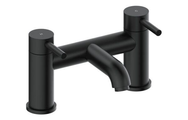 Tortum Bath Filler - Matt Black