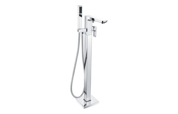 Kagera Floor Standing Bath/Shower Mixer - Chrome
