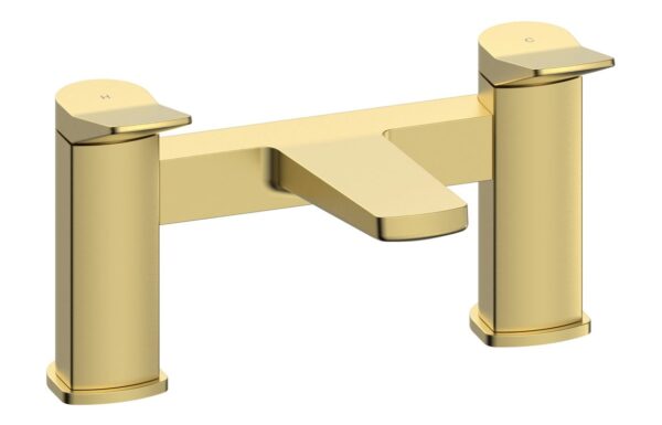 Pinot Bath Filler - Brushed Brass