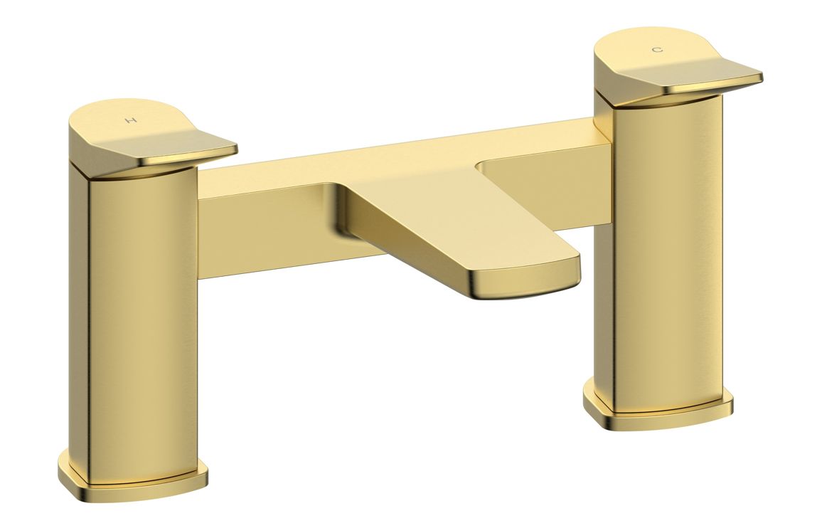 Pinot Bath Filler - Brushed Brass