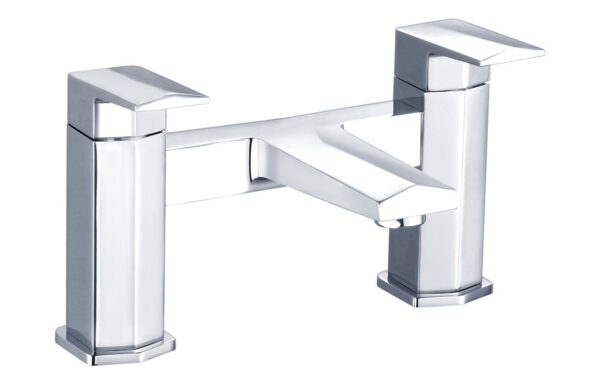 Malbec Bath Filler - Chrome