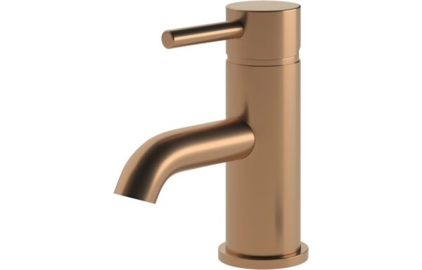 Tortum Basin Mixer & Waste - Brushed Bronze