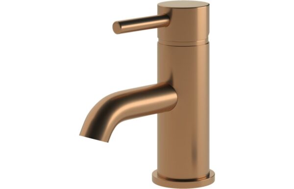 Tortum Cloakroom Basin Mixer & Waste - Brushed Bronze