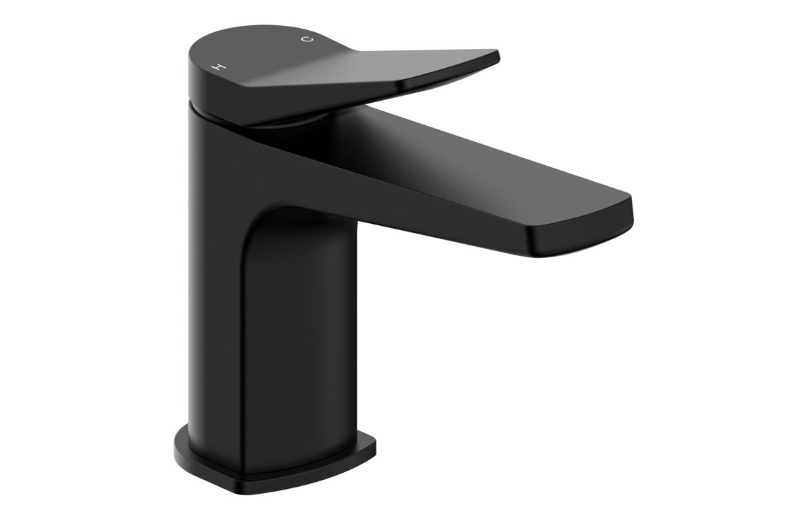 Pinot Basin Mixer & Waste - Matt Black