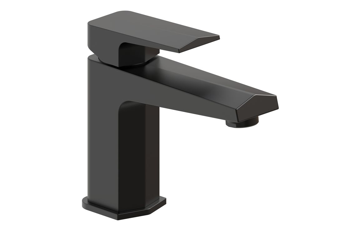 Malbec Basin Mixer & Waste - Matt Black