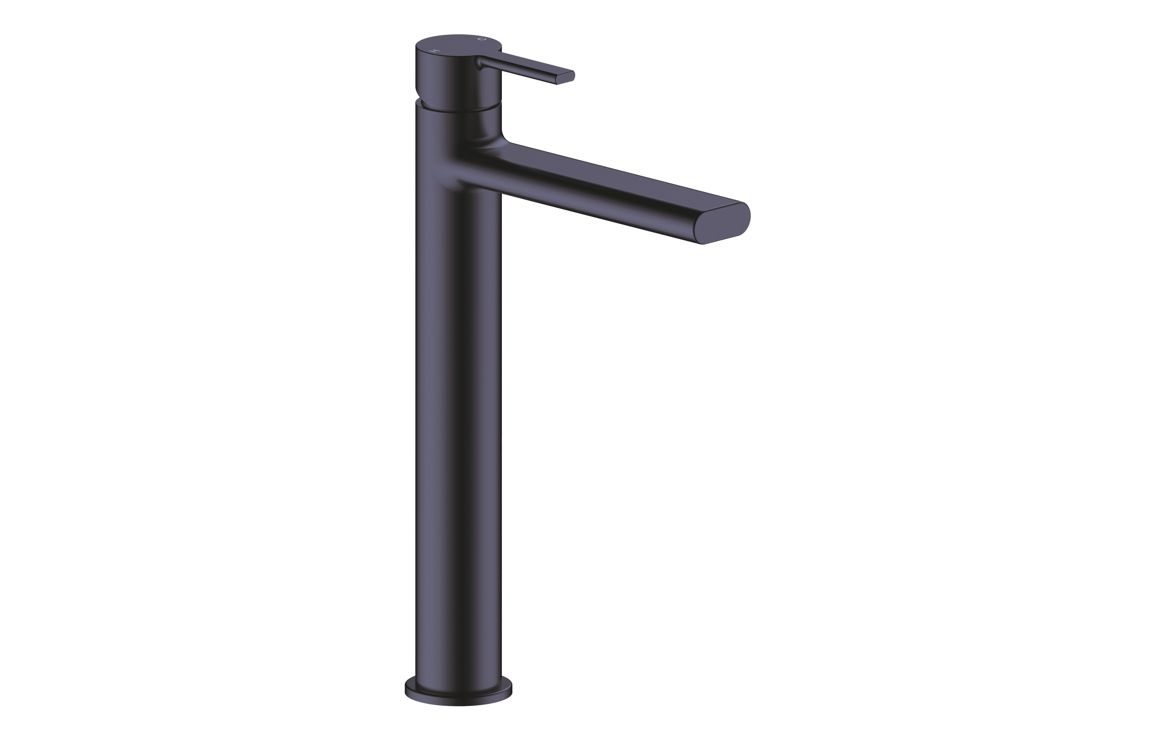 Milan Tall Basin Mixer - Matt Black