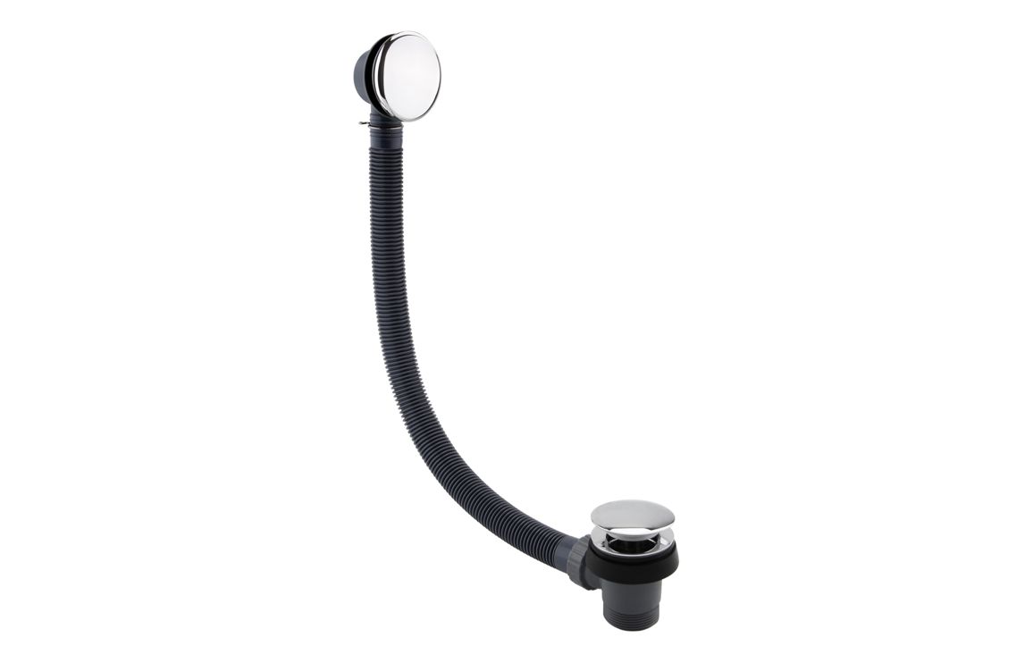 Mushroom Click-Clack Bath Waste - Chrome