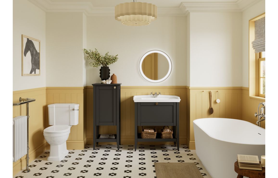 Carron Freestanding 1685x804mm 0TH Bath - Matt White - Image 2