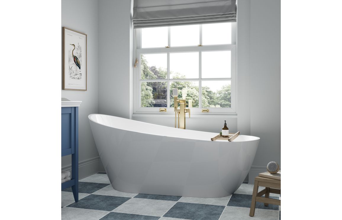 Maree Freestanding Slipper 1500x700x690mm Bath - Image 3