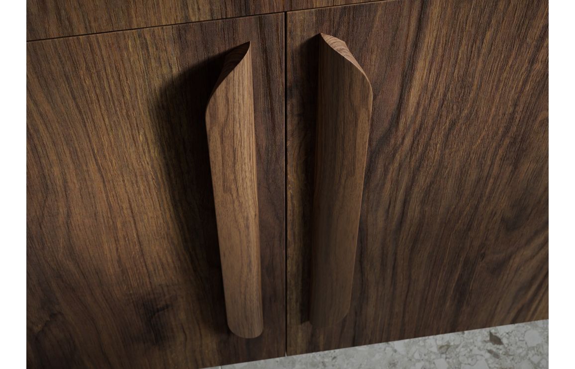 Nevada Slim Depth End Panel - Warm Walnut - Image 4