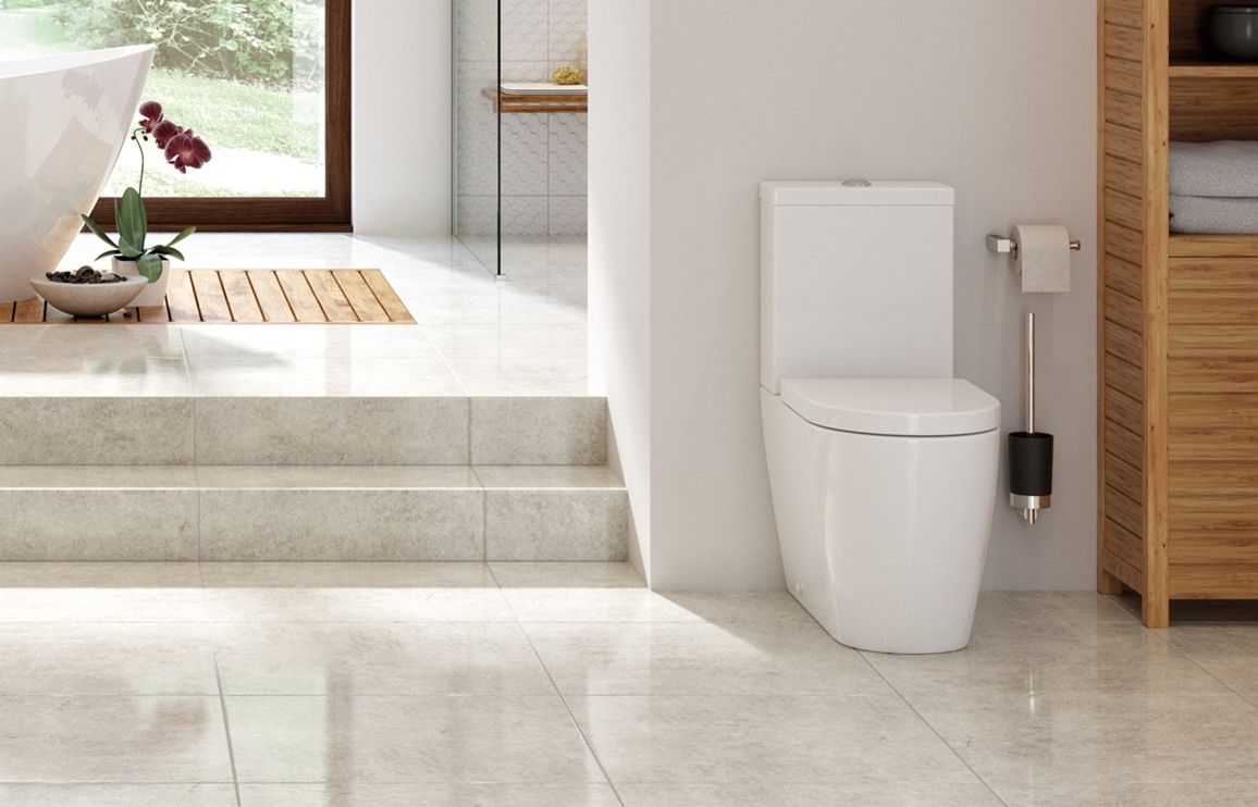 Bannoch Close Coupled Fully Shrouded WC & Soft Close Seat - Image 2