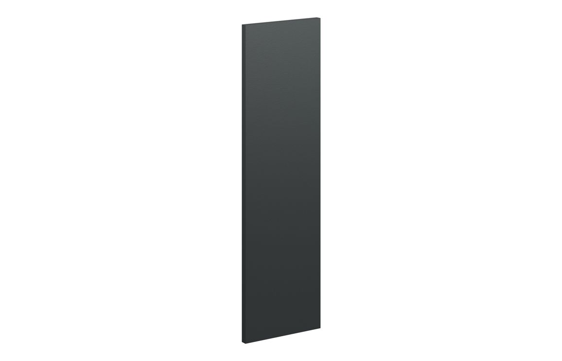 Nevada Slim Depth End Panel - Matt Graphite Grey