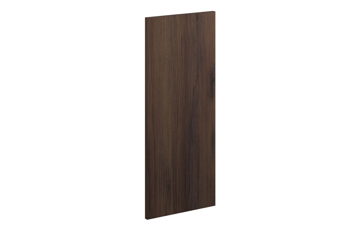 Nevada Standard Depth End Panel - Warm Walnut